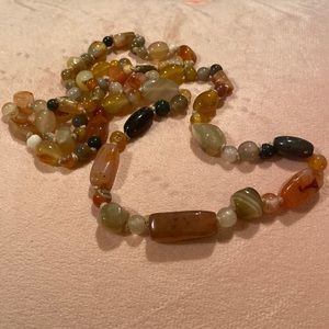 Vintage glass necklace